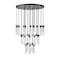Z-Lite Beau Chandelier, 27-Light, 36 In.W x 12.75 In.H, Matte Black/Clear 740P-27R-MB - alternate 5